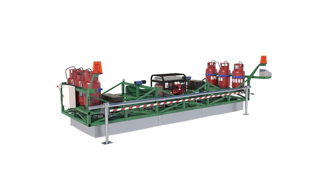 Навесная установка инфракрасного нагрева ИКН SP-400- JPVT (Н)